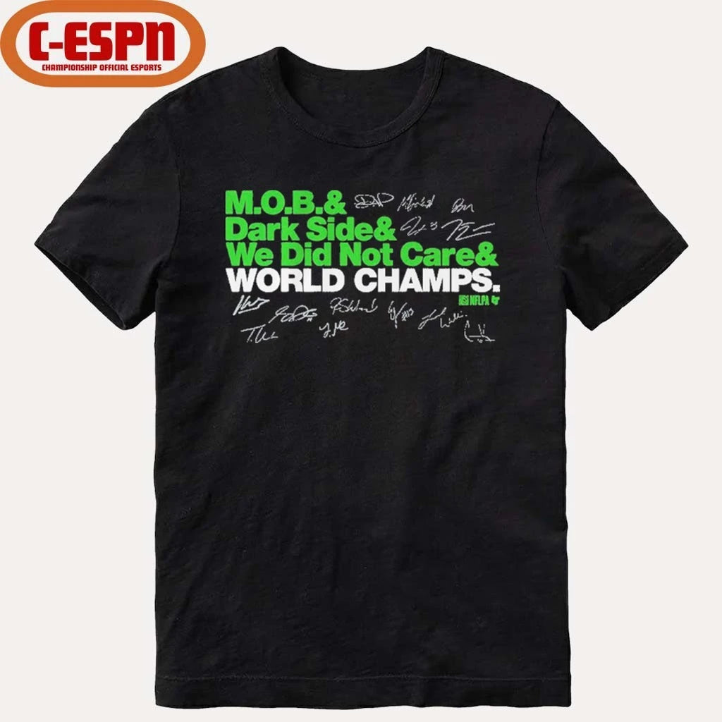 Official Seattle Football Ampersand World Champions Shirt