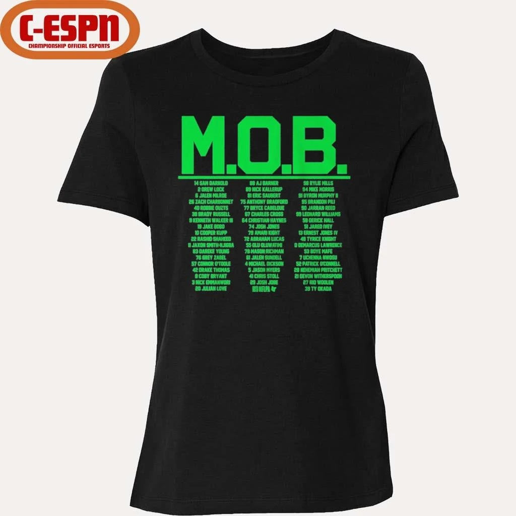 Official Seattle Football M.O.B Rosters shirt