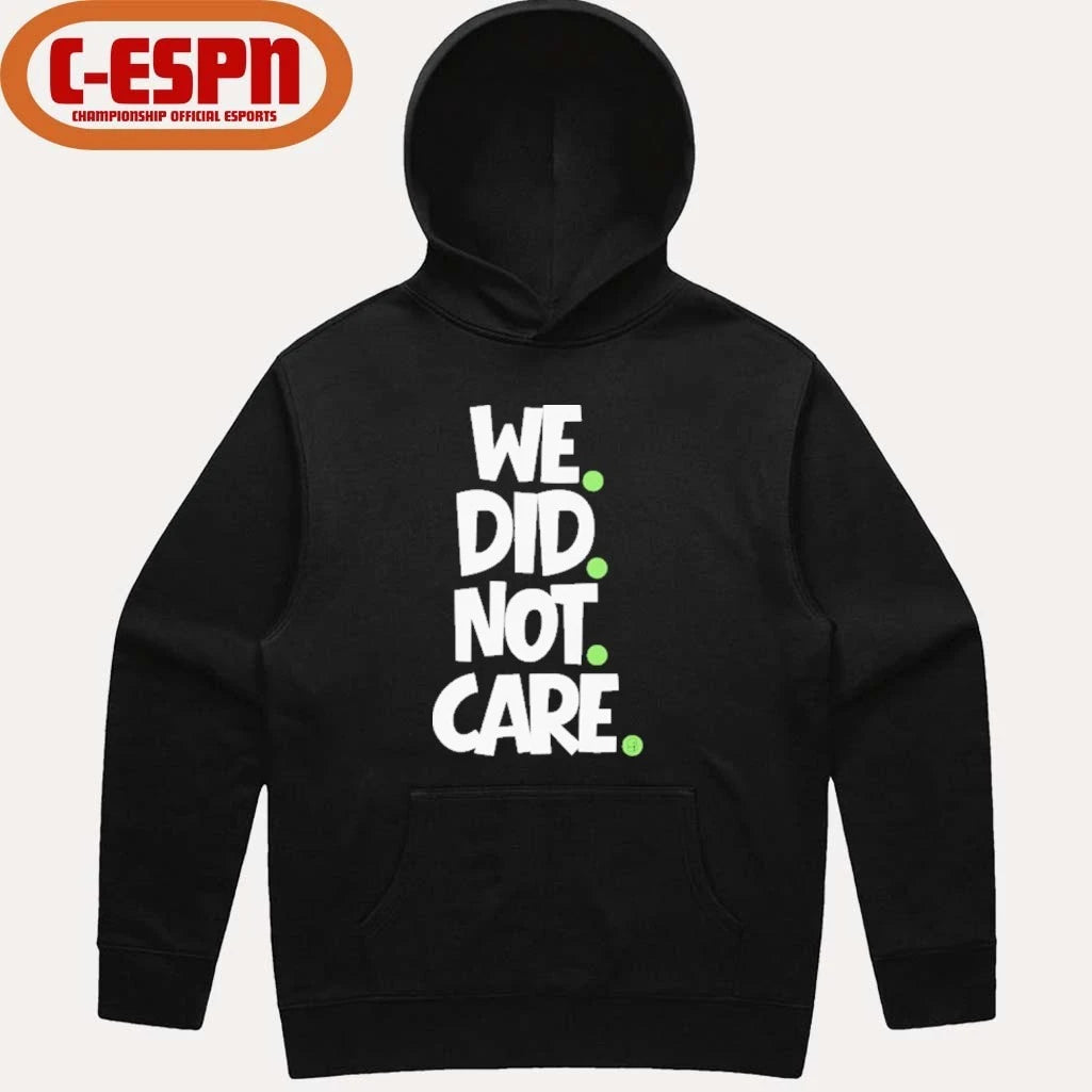 Official Seattle Football WE DID NOT CARE Mike Macdonald Shirt