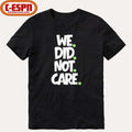 Official Seattle Football WE DID NOT CARE Mike Macdonald Shirt