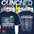 Official Seattle Mariners 2025 AL West Division Champions  Score Shirts