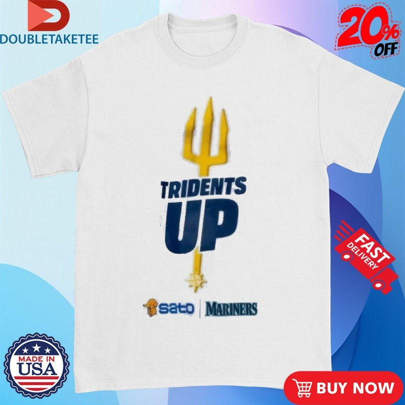 Official Seattle Mariners Tridents Up Logo Shirts