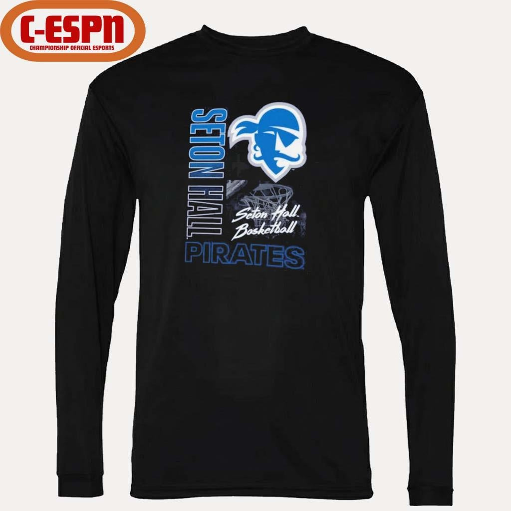 Official Seton Hall Pirates Basketball NCAA Bench T-Shirt