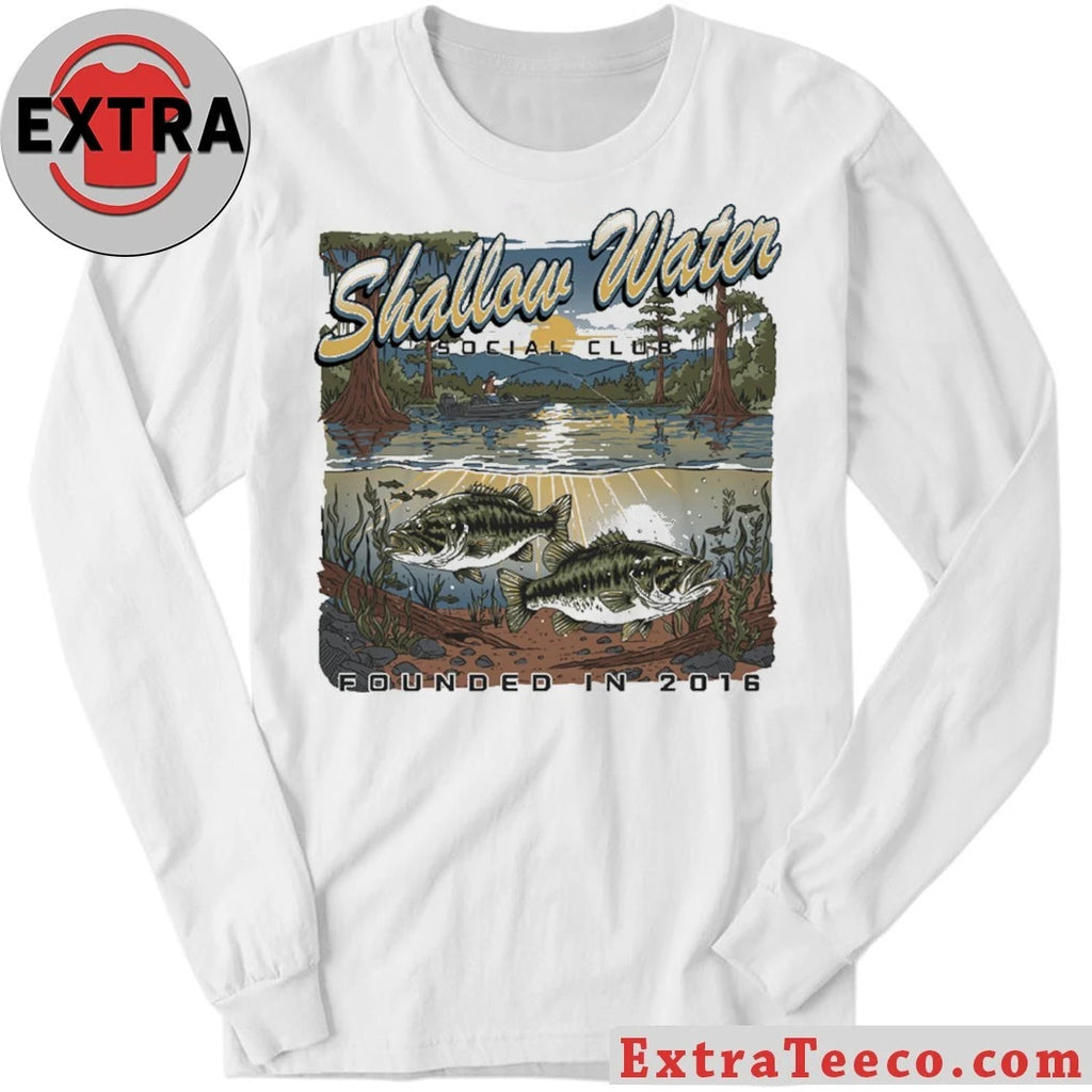 Official Shallow Water Social Club Founded In 2016 Shirt