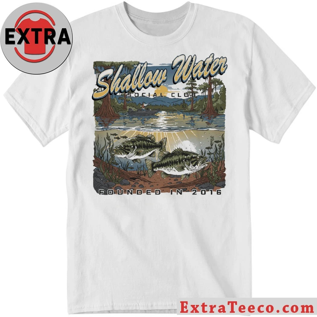 Official Shallow Water Social Club Founded In 2016 Shirt
