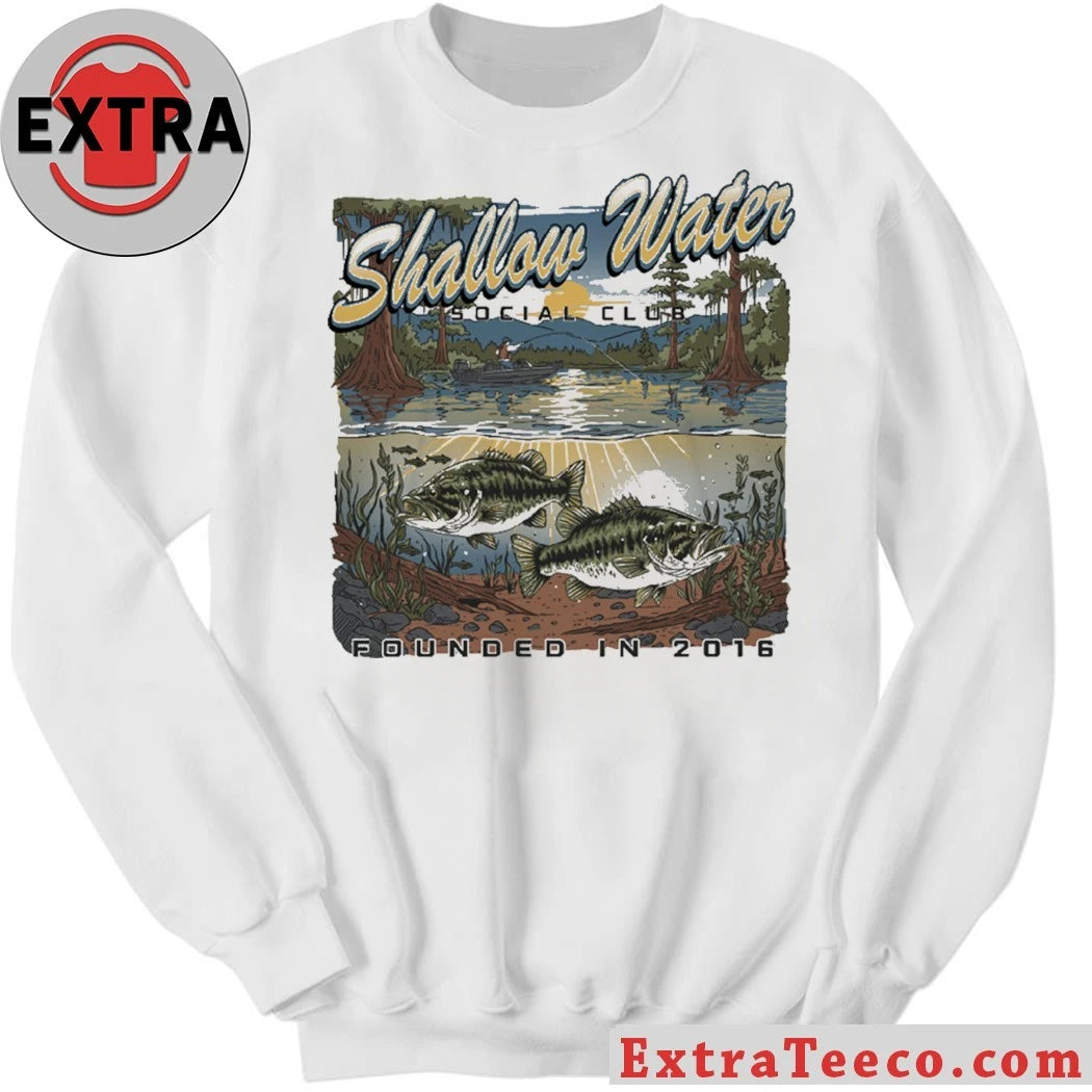 Official Shallow Water Social Club Founded In 2016 Shirt