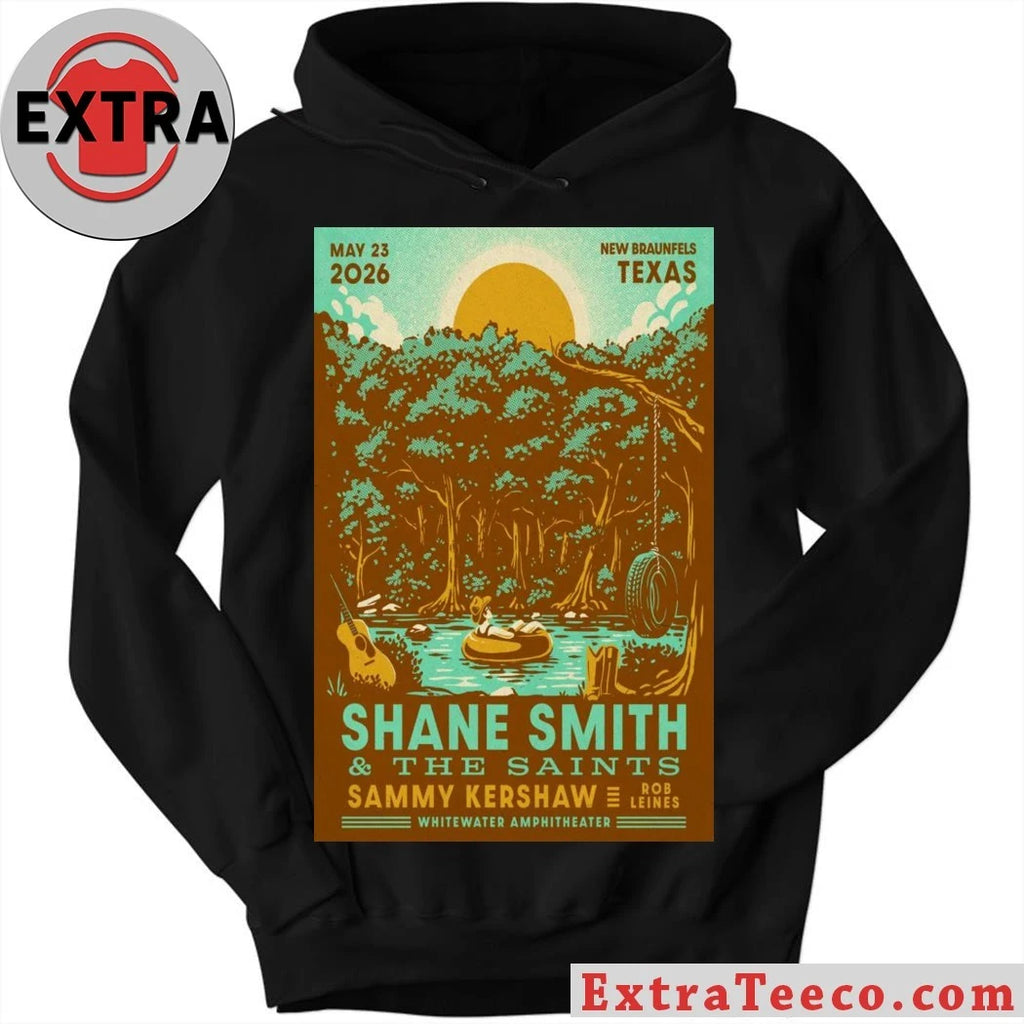 Official Shane Smith &amp; The Saints May 23 2026 At Whitewater Amphitheater Show Poster Shirt