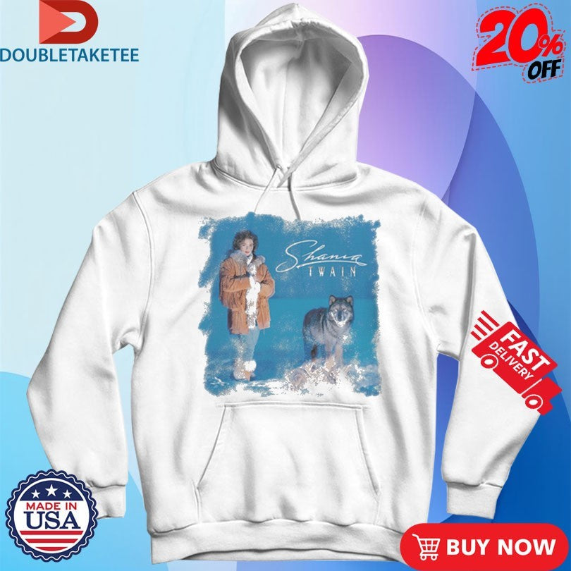 Official Shania Twain Self Titled Wolf Shirts