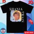 Official Shania Twain The Woman In Me Celebration Shirts