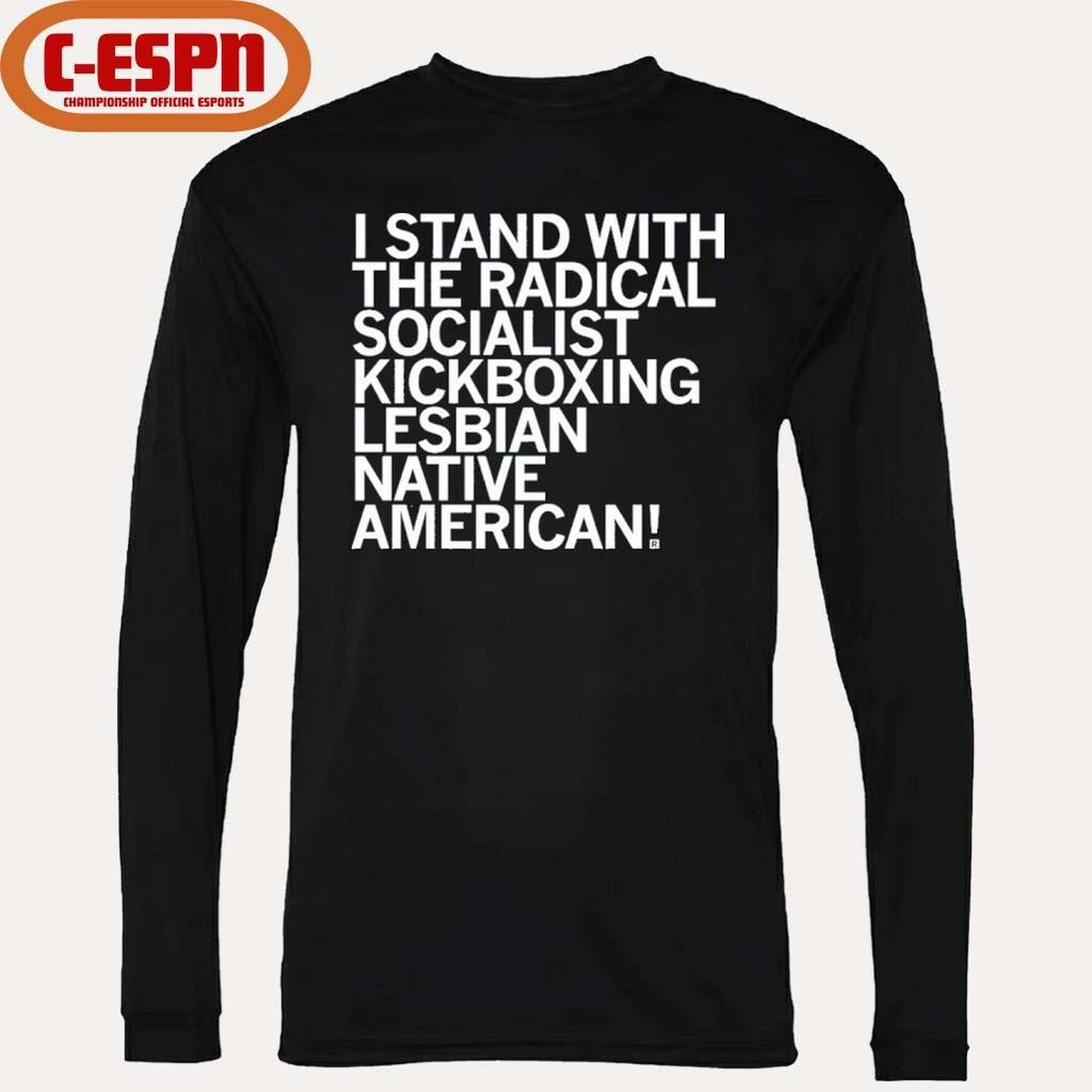 Official Sharice Radical Kickboxing Lesbian Native American Shirt