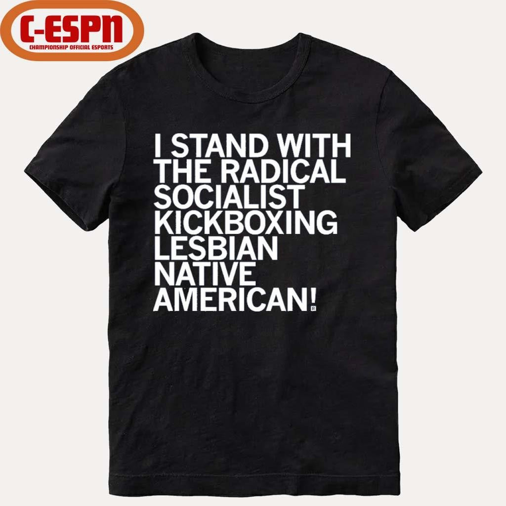 Official Sharice Radical Kickboxing Lesbian Native American Shirt