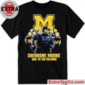 Official Sherrone Moore Michigan Wolverines Hail to the Victors Head Coach Shirt