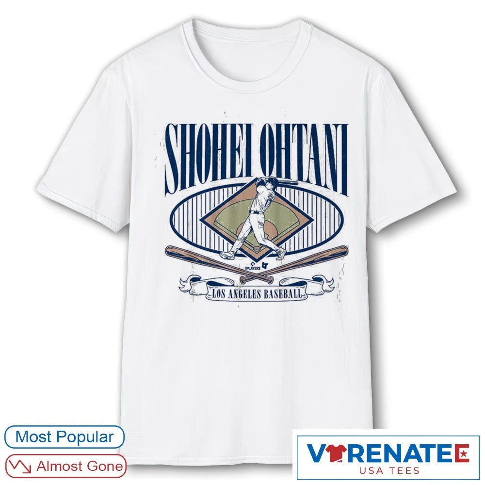 Official Shohei Ohtani Diamond Standouts Los Angeles Dodgers MLB T-Shirt