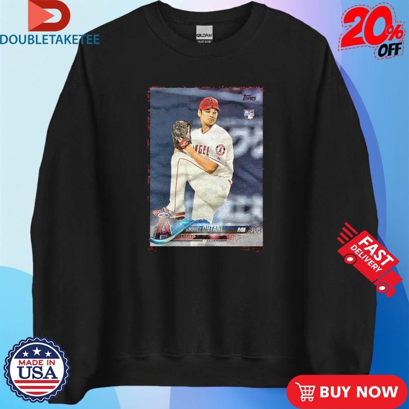 Official Shohei Ohtani Los Angeles Angels 2018 Topps Baseball Shirts