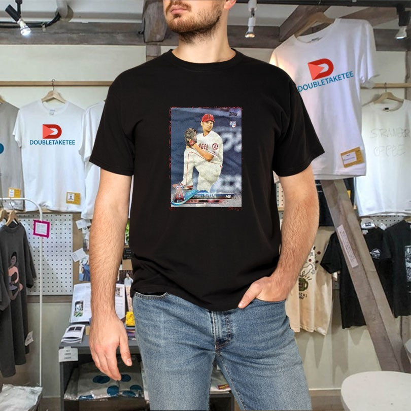 Official Shohei Ohtani Los Angeles Angels 2018 Topps Baseball Shirts