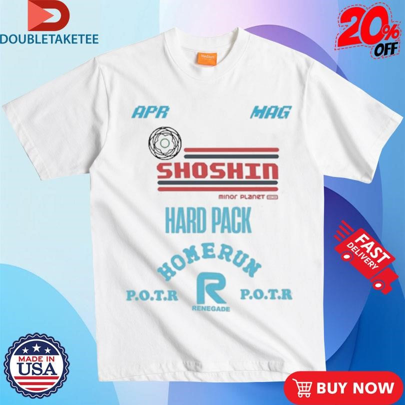 Official Shoshin Minor Planet Blisters Hard Pack APR Mag Homerun Potr Renegade Shirts