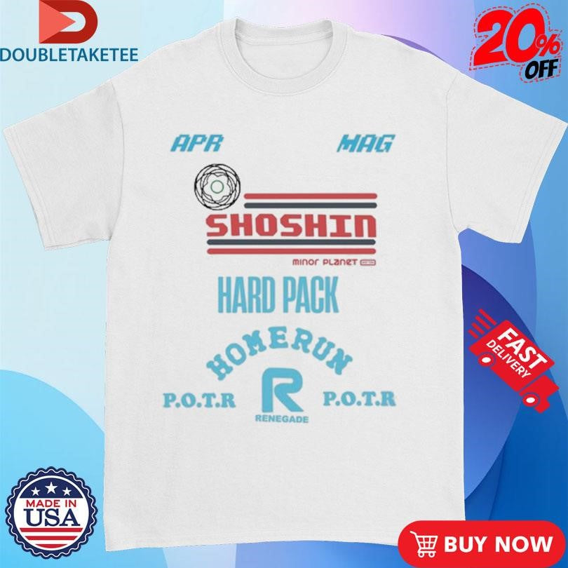 Official Shoshin Minor Planet Blisters Hard Pack APR Mag Homerun Potr Renegade Shirts