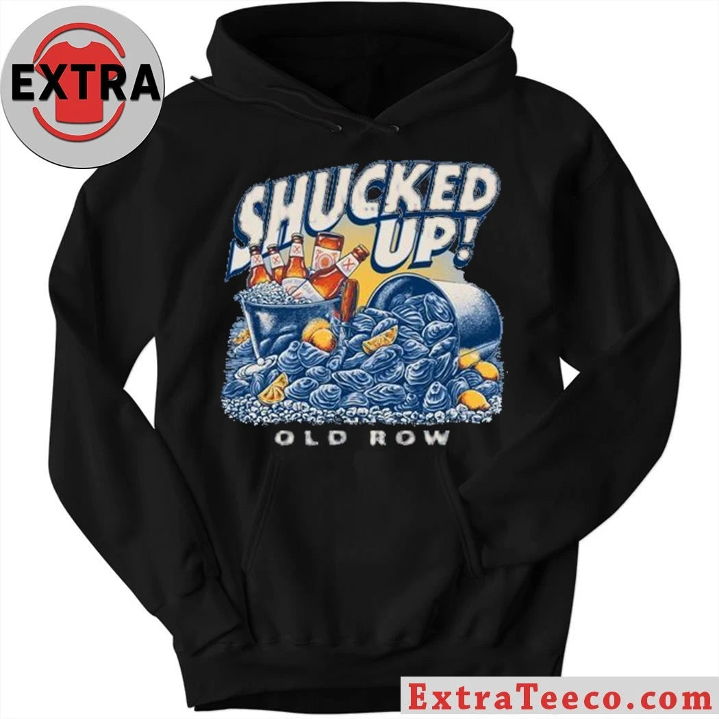 Official Shucked Up Fresh oysters, lemon and a bucket of cold beer Shirt