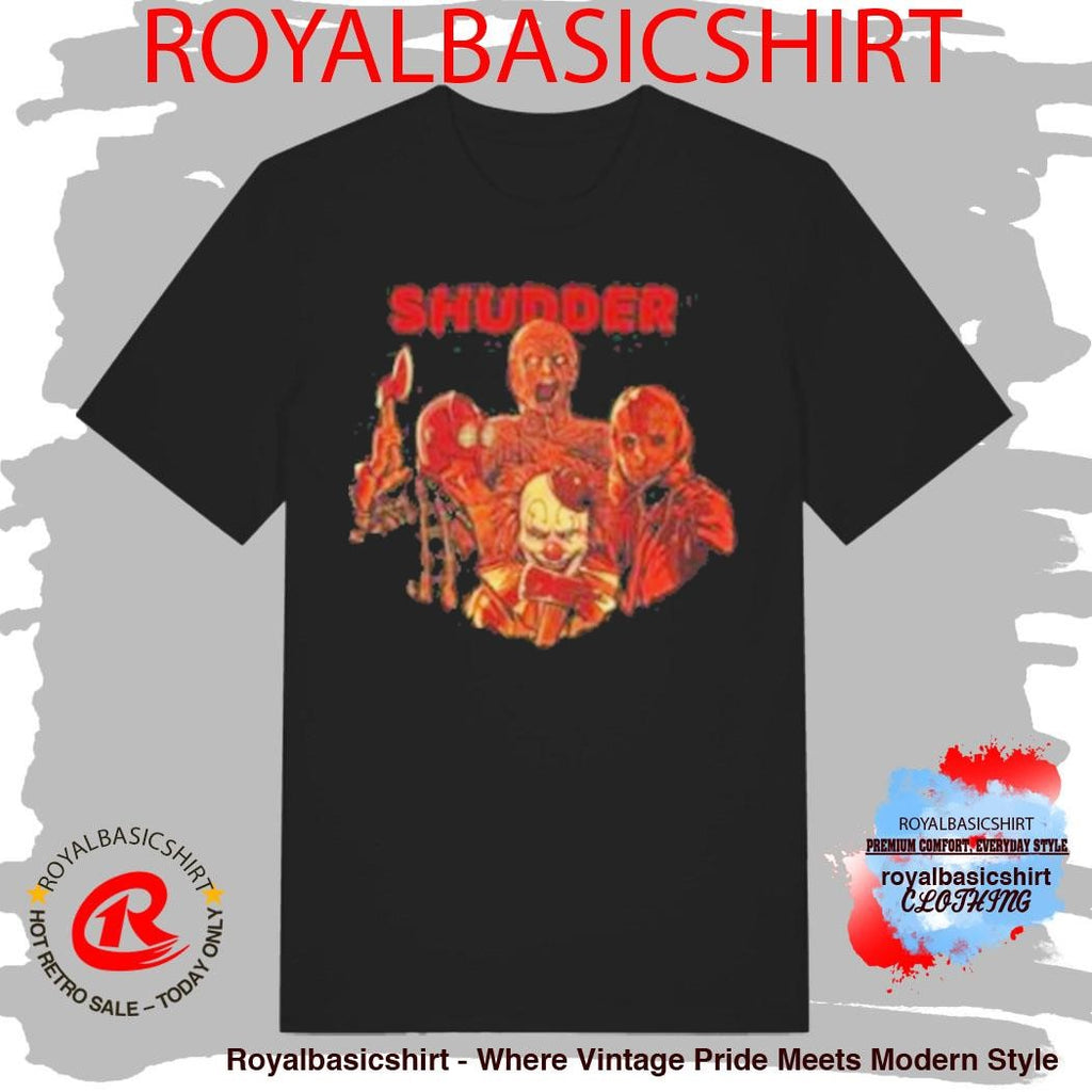 Official Shudder Villains Mashup T-Shirt