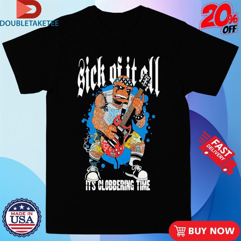 Official Sick Of It All It’s Clobbering Time New York Shirts
