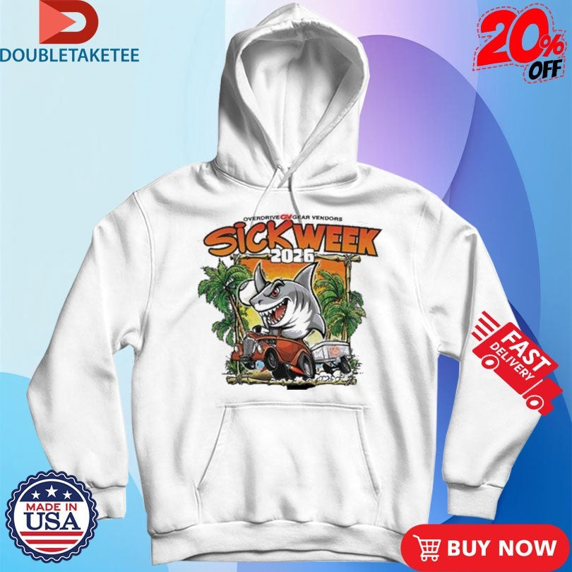 Official Sick Week 2026 Overdrive CVT Gear Vendors Beach Shirts