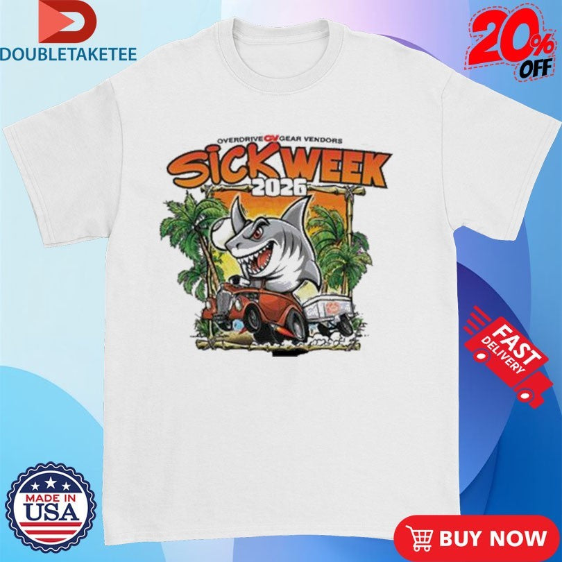 Official Sick Week 2026 Overdrive CVT Gear Vendors Beach Shirts