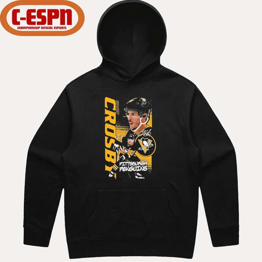 Official Sidney Crosby Pittsburgh Penguins Vintage Playmaker T-Shirt