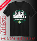 Official Siena Saints March Madness 2026 NCAA DI Men’s Basketball Tournament T-Shirt