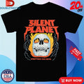 Official Silent Planet Everything Was Metal Skull Flame Shirts