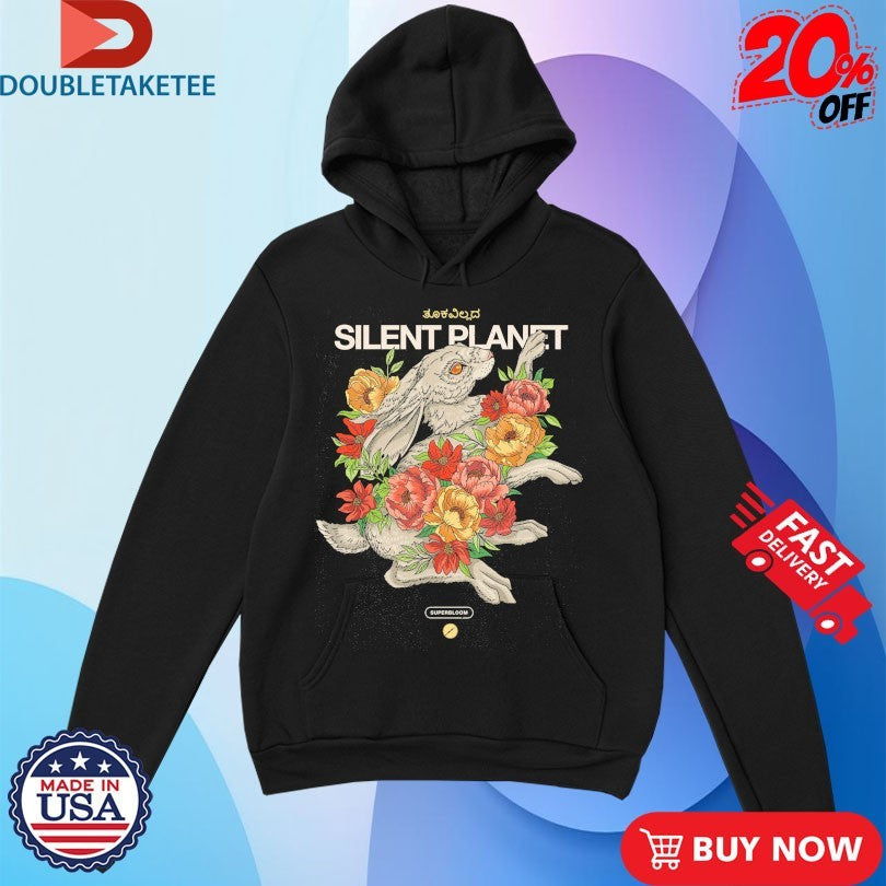 Official Silent Planet Superbloom Rabbit Shirts