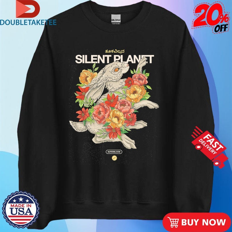 Official Silent Planet Superbloom Rabbit Shirts
