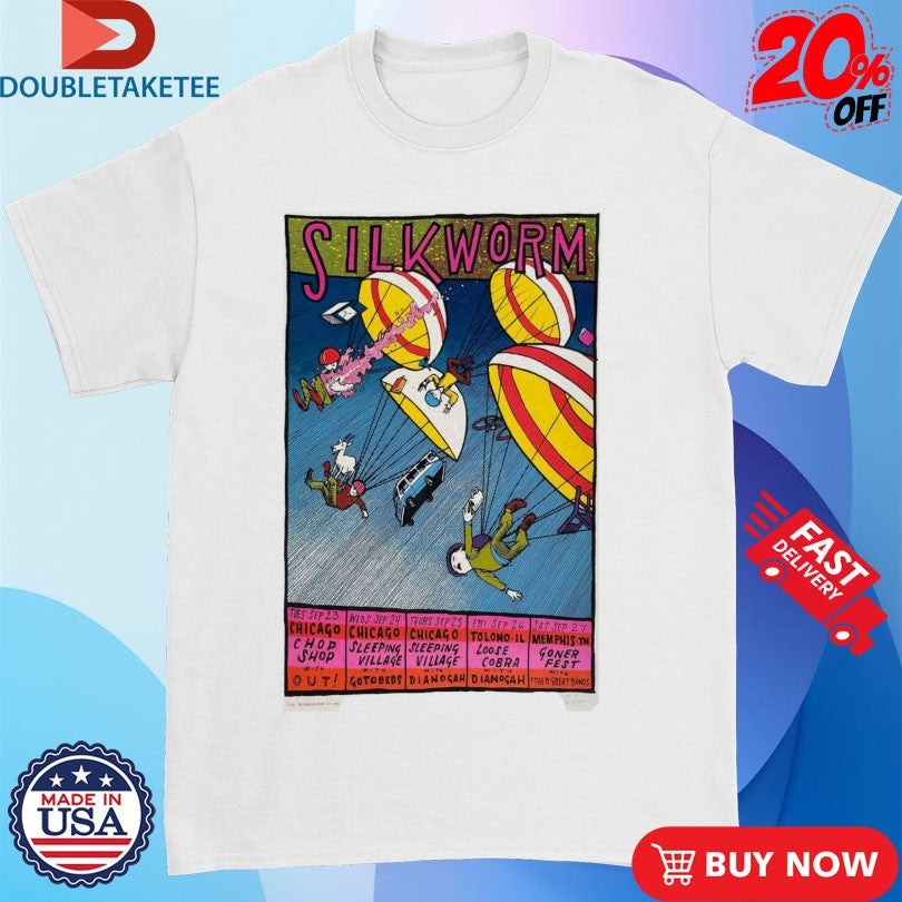 Official Silkworm Sept Tour 2025 Shirts