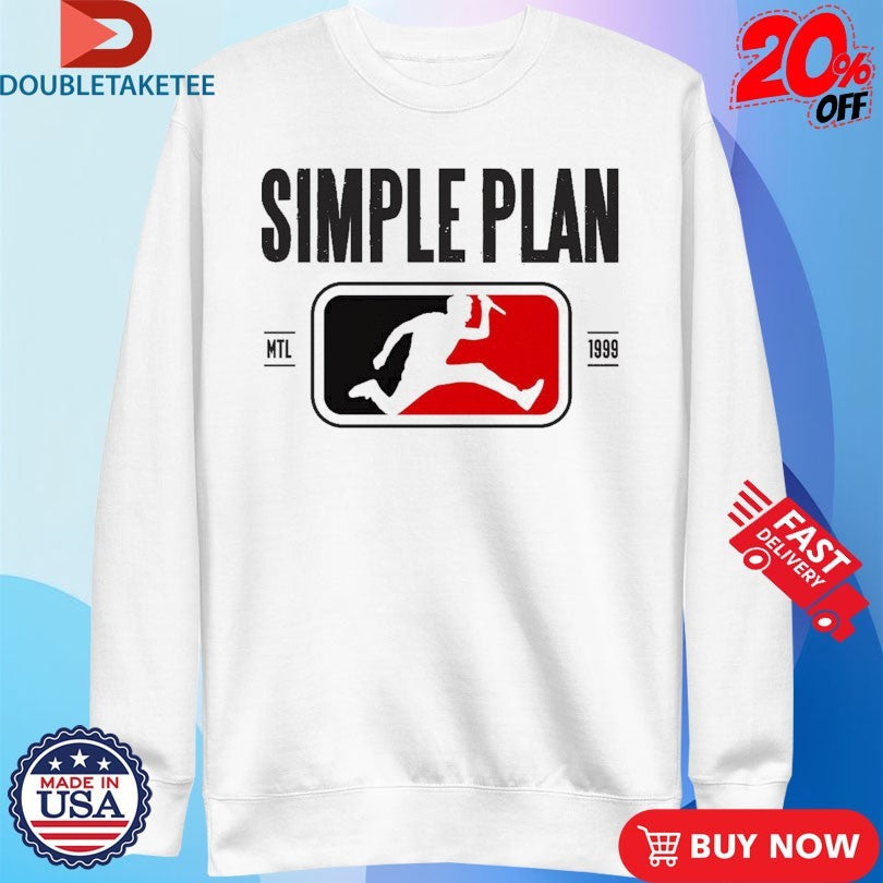 Official Simple Plan MTL 1999 MLB Shirts