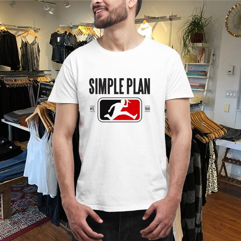Official Simple Plan MTL 1999 MLB Shirts