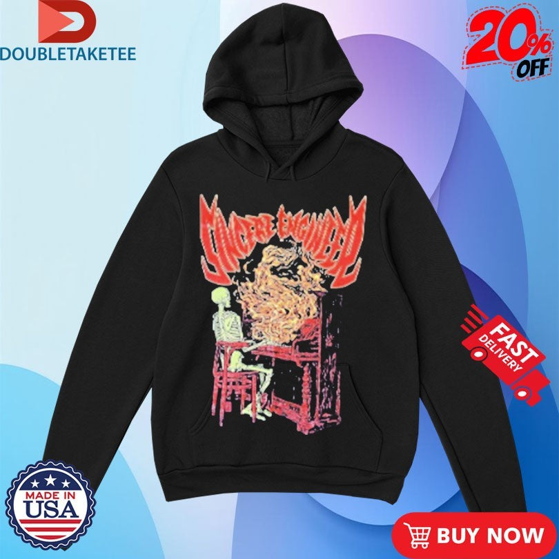 Official Sincere Engineer Fire Piano Skeleton Shirts