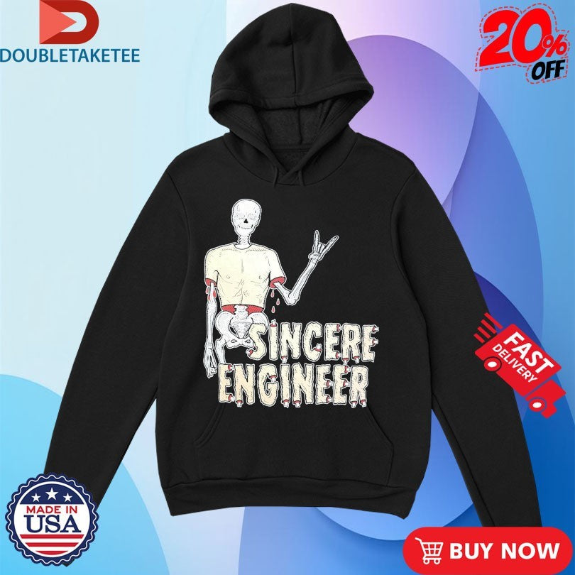 Official Sincere Engineer Skin Skeleton Shirts
