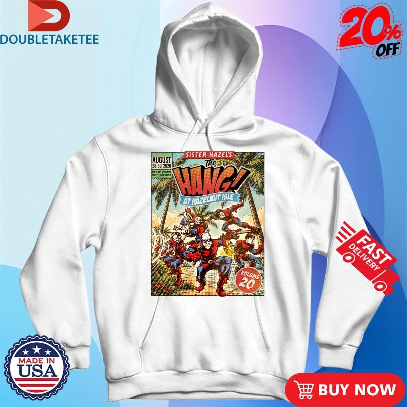 Official Sister Hazel Aug 28-30 2026 In Isle of Palms, SC Tour Shirts