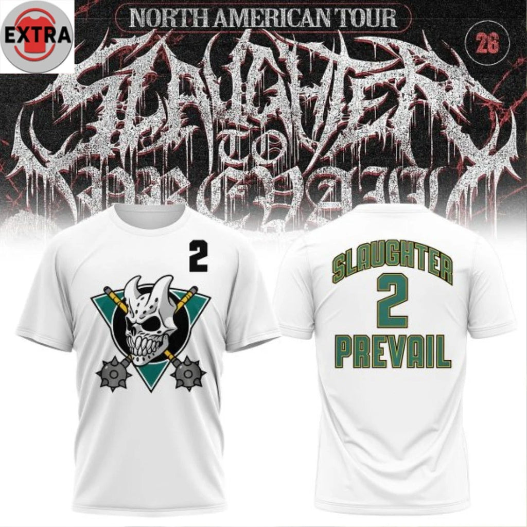 Official Slaughter To Prevail Tour 2026 Hoodie T-Shirt