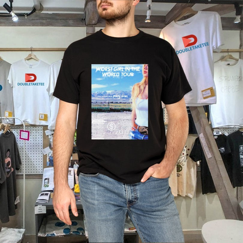 Official Slayyyter Worst Girl In The World Tour 2026 North America And Europe UK Dates Shirts