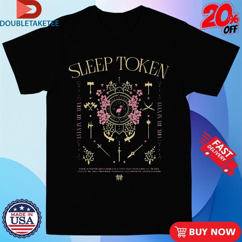 Official Sleep Token Even In Arcadia Look To Windward Emergence Past Self Dangerous Caramel Provider Damocles Gethsemane Infinite Baths Weapons Shirts