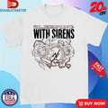Official Sleeping With Sirens Floral Stopwatch Shirts