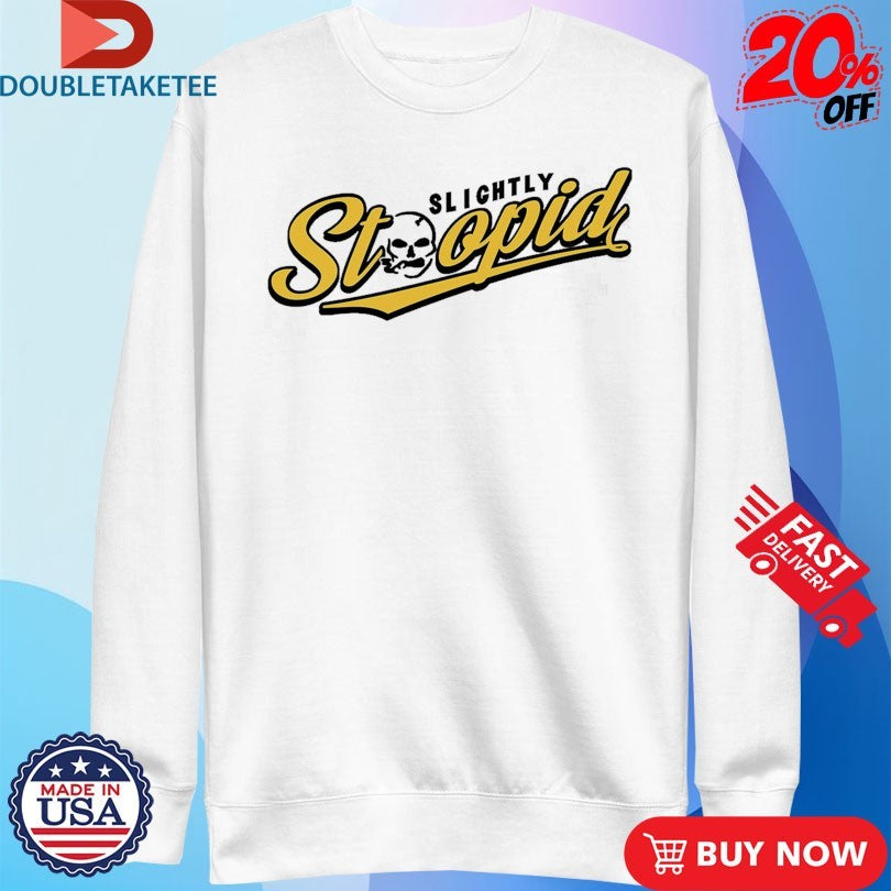 Official Slightly Stoopid X San Diego Padres CA Skull Cigarette Baseball Shirts
