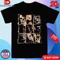 Official Slipknot 9 Squares Member Mask Shirts