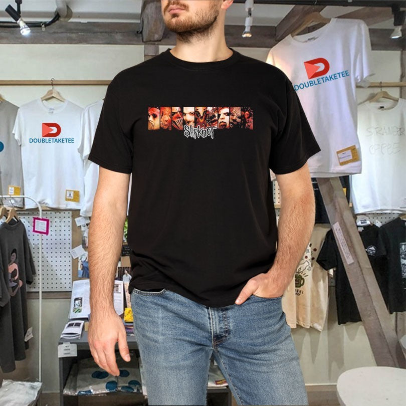 Official Slipknot Masks 2022 Tour Shirts