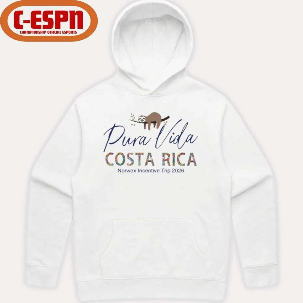 Official Sloth Pura Vida Costa Rica Norwex Incentive Trip 2026 T-Shirt