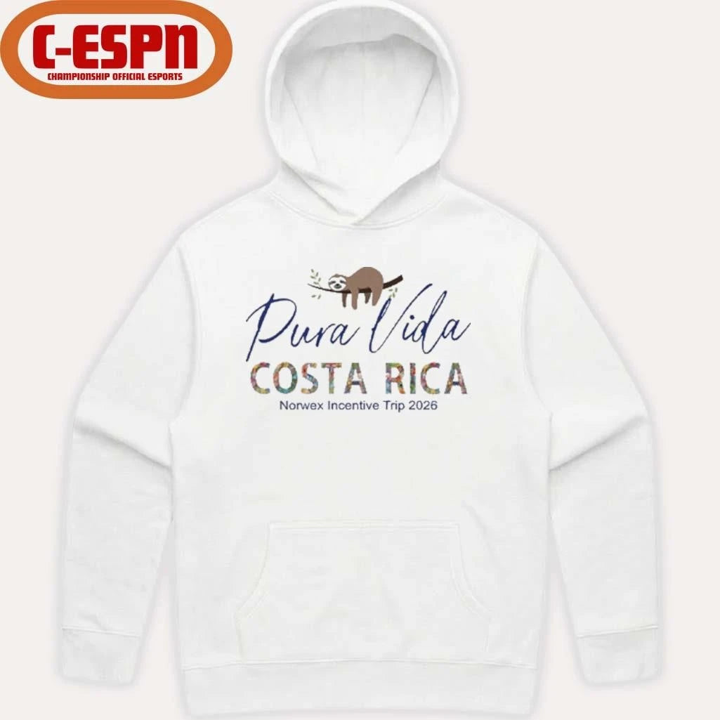 Official Sloth Pura Vida Costa Rica Norwex Incentive Trip 2026 T-Shirt