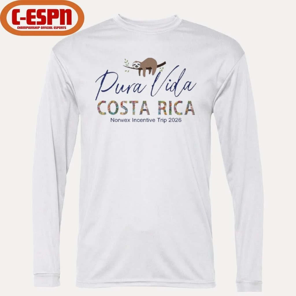 Official Sloth Pura Vida Costa Rica Norwex Incentive Trip 2026 T-Shirt