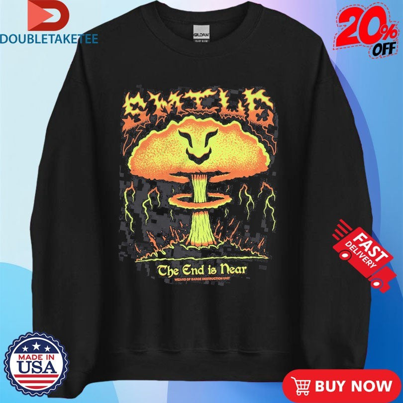 Official Smile, The End Is Near Wizard Of Barge Fantasy Brigade Shirts