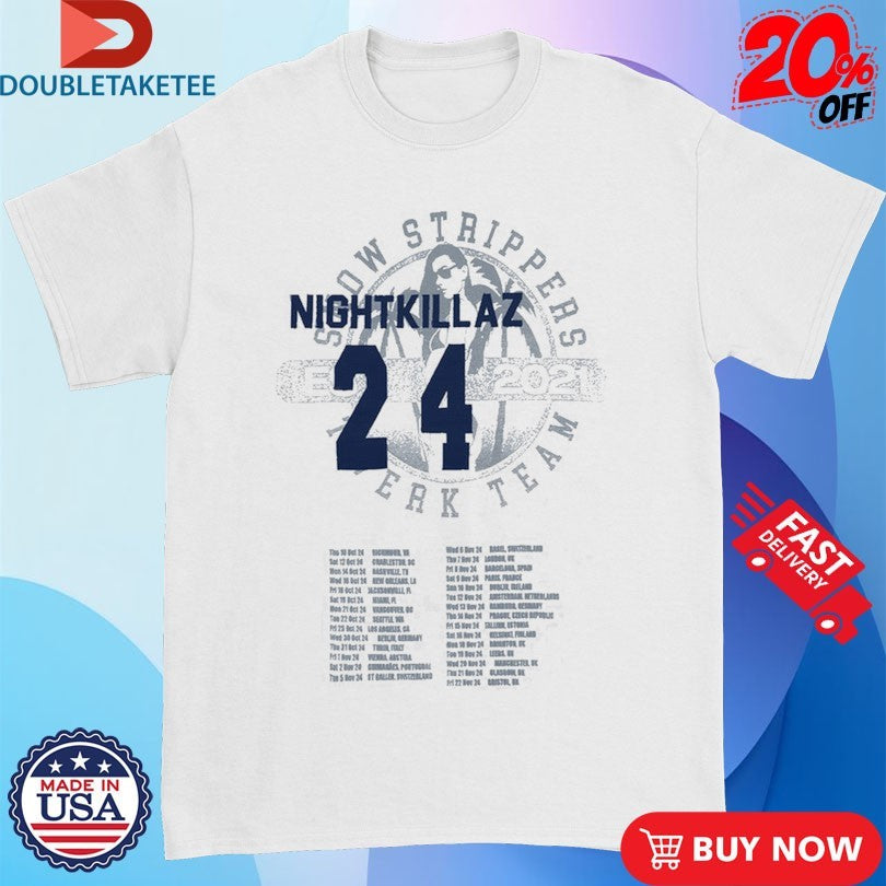 Official Snow Strippers Night Killaz Est 2021 Shirts