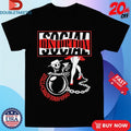 Official Social Distortion Ball And Chain Tour 1990 Shirts